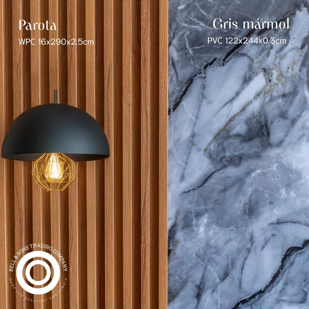 Mármol PVC y acabados decorativos para interiores
